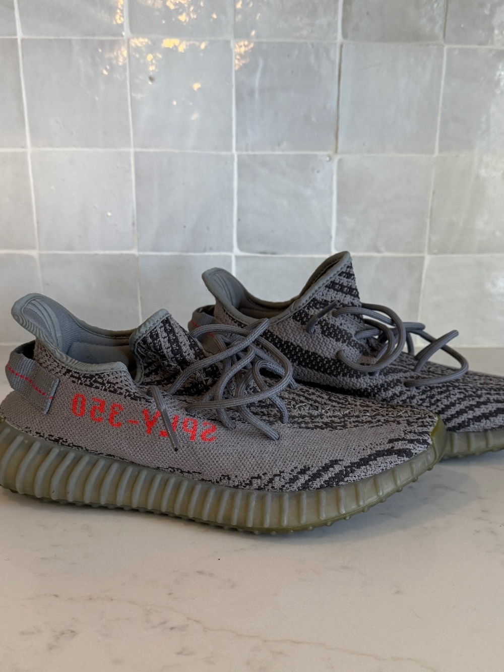 ADIDAS YEEZY BOOST 350 V2 BELUGA 2.0 MEN SIZE 9
